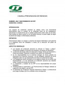CHARLA PREVENCION DE RIESGOS