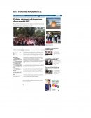 NOTA PERIODISTICA DE NOTICIA