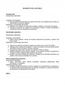 MI MASCOTA DE LA ESCUELA