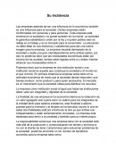 Incidencia de las empresas