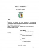 “INFLUENCIA DE LOS APARATOS ELECTRÓNICOS INTELIGENTES EN EL RENDIMIENTO ACADÉMICO EN LOS ESTUDIANTES DEL COLEGIO NELSON TORRES