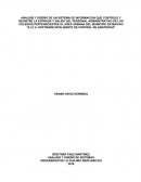 ANALISIS Y DISEÑO DE SISTEMAS.