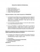 Cuestionario de Comercio Internacional.