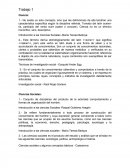 No existe un solo concepto, sino que las definiciones de ella tendrían una característica específica según la disciplina referida