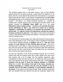 REFLEXION DE LA PRACTICA.. Página 3