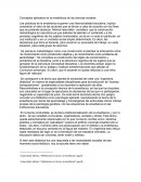 Conceptos aplicados en la ciencias sociales