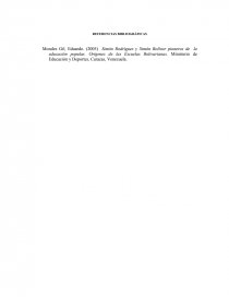 Simón Rodríguez y Simón Bolívar: Pioneros de la Educación Popular. Página 43