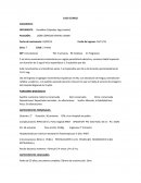 CASO CLÍNICO. Hospitalizado por ictericia neonatal en fototerapia por 3 días