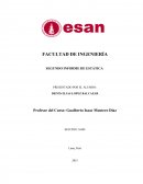 Muestra de informa final de estadistica