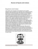 Biografía de Julio Cortázar .