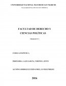 FACULTAD DE DERECHO Y CIENCIAS POLÍTICAS Características del discurso académico