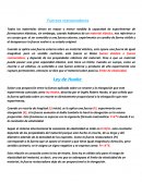 Tema: Fuerzas restauradoras