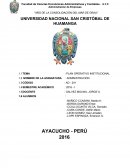 Practica de planeamiento organizacional.