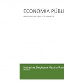 LA ECONOMIA POLITICA DE LAS POLITICAS PÚBLICAS.