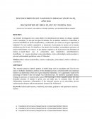 RECONOCIMIENTO DE TANINOS EN DROGAS VEGETALES,