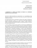 JUICIO ADMINISTRATIVO - AMPLIACION DE LA DEMANDA