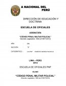 Codigo penal militar.