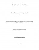 Procesamiento de frutas y verduras.