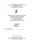 PROPUESTA PARA LA CONSTRUCCIÓN DE UN CENTRO INTEGRAL “SIMONCITO” EN EL SECTOR