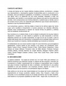 CONTEXTO HISTÓRICO. EL NEOLIBERALISMO