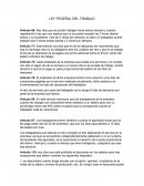 LEY FEDERAL DEL TRABAJO.