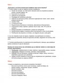 Parte 1 ¿Qué pasos y acciones tomaría para establecer esta nueva empresa?