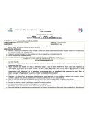 PLAN DE TRABAJO DEL 14 AL 30 DE SEPTIEMBRE DE 2015