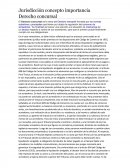 Jurisdicción concepto importancia