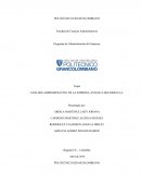 ANALISIS ADMINISTRATIVO DE LA EMPRESA AVIANCA HOLDINGS S.A.