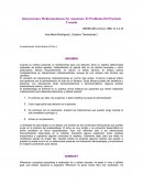 Interacciones Medicamentosas En Anestesia: El Problema Del Paciente Tratado