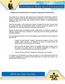 Código de Ética Laboral Negociación Internacional.