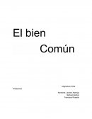 El bien comun.