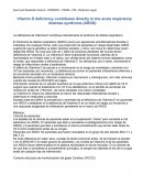 Vitamina D en terapia intensiva