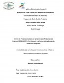 Informe de Pasantías realizado en la Gerencia de Ambiente de la Empresa SERSUNORCA Con Respecto a la Supervisión y Manejo de Sustancias Peligrosas