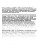 ¿Qué es la cultura? Es un concepto que se maneja de diferentes formas en cada área de conocimiento