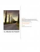 EL ABUSO DE PODER Qué es?