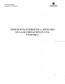 Eficiencia energética aplicada en la iluminación en una vivienda