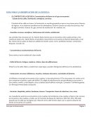 GUIA PARA LA OBSERVACION DE LA ESCUELA