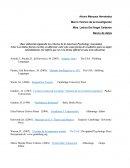Base elaborada siguiendo los criterios de la American Psychology Association.