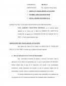 Absolución del traslado de acusación