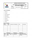 Procedimiento comite de mejoramiento municipal.