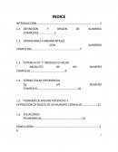 POTENCIA DE “i” MODULO O VALOR ABSOLUTO DE UN NUMERO COMPLEJO
