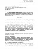 COMPETENTE EN TURNO DEL TRIBUNAL ADMINISTRATIVO.