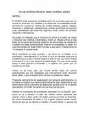PLAN ESTRATEGICO CUNOC 2022