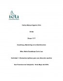 Actividad: Elementos óptimos para una dirección asertiva
