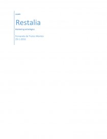 GRUPO RESTALIA. Página 1