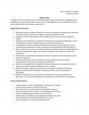 Seminario de Ética Código de Ética