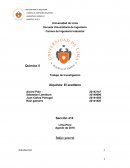 Trabajo de investigación Alquinos: El acetileno