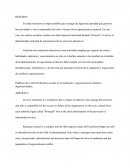 El conflicto en la organización escolar.