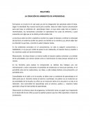 RELATORÍA LA CREACIÓN DE AMBIENTES DE APRENDIZAJE.